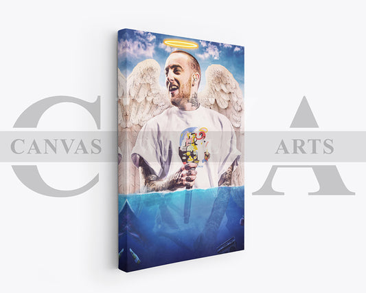 The Mac Miller Memoir Canvas Wall Art