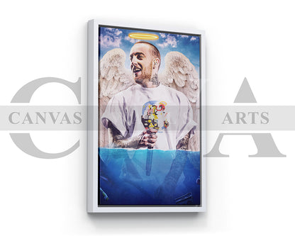 The Mac Miller Memoir Canvas Wall Art