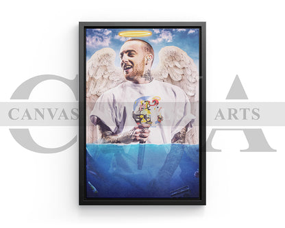 The Mac Miller Memoir Canvas Wall Art