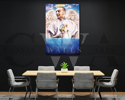 The Mac Miller Memoir Canvas Wall Art