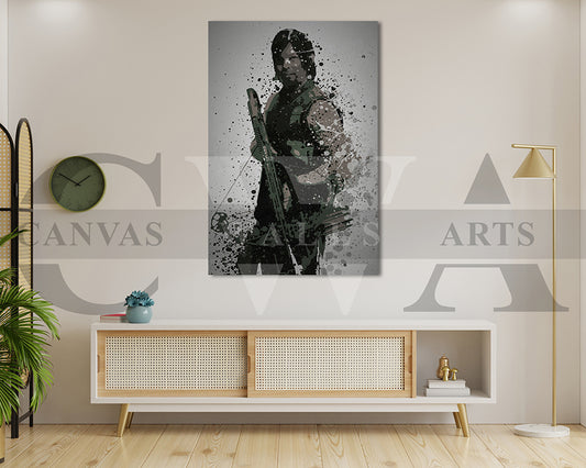 The Walking Dead Canvas Wall Art
