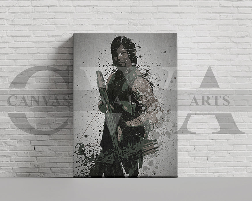 The Walking Dead Canvas Wall Art