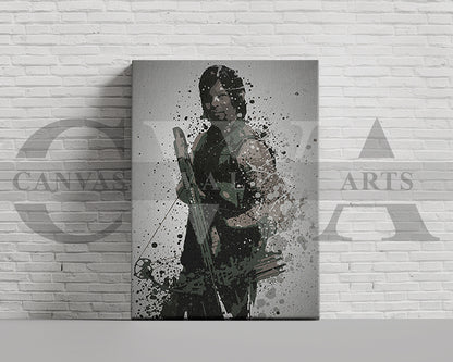 The Walking Dead Canvas Wall Art