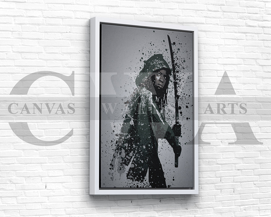 The Walking Dead Samurai Canvas Wall Art