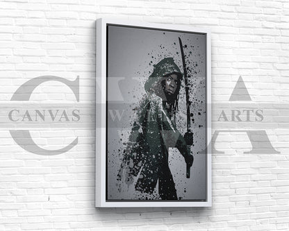 The Walking Dead Samurai Canvas Wall Art