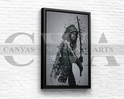 The Walking Dead Samurai Canvas Wall Art