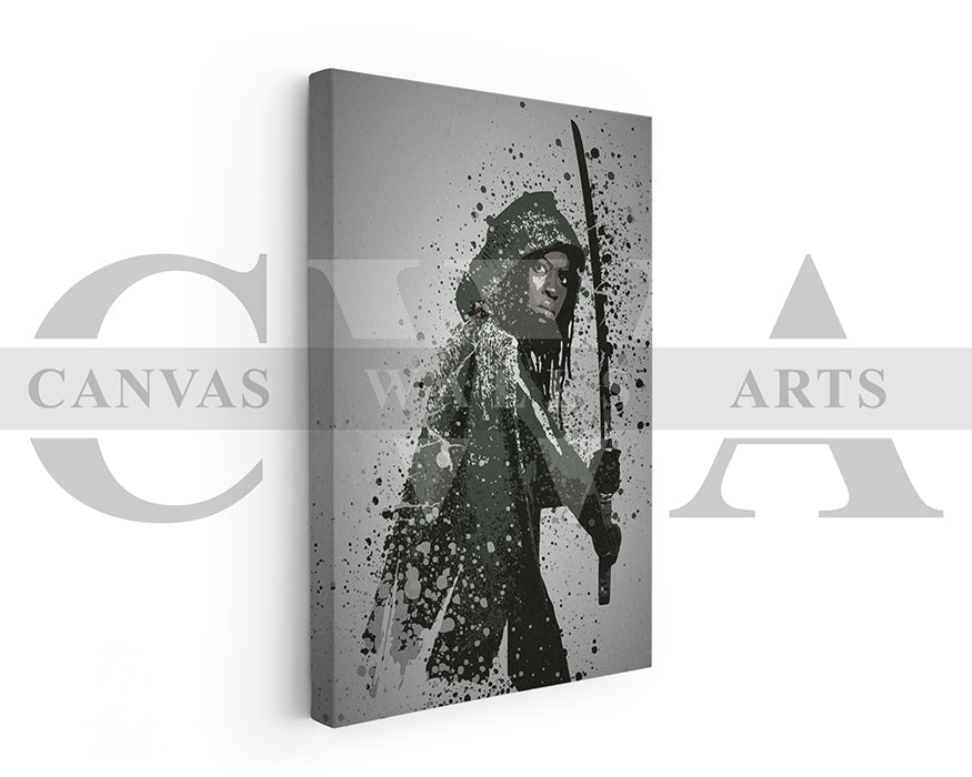 The Walking Dead Samurai Canvas Wall Art