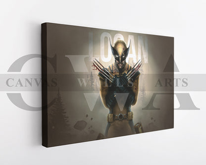 The Wolverine Strikes Back Canvas Wall Art