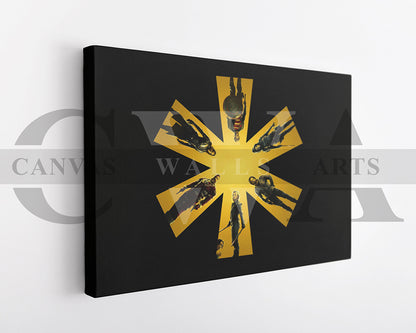 Thunderbolts Canvas Wall Art