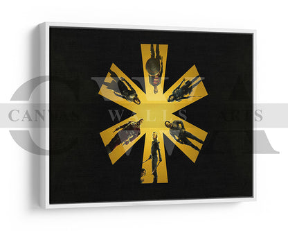 Thunderbolts Canvas Wall Art