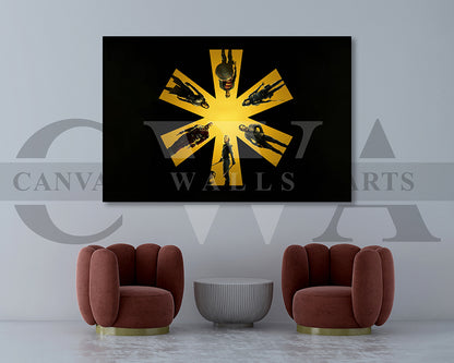 Thunderbolts Canvas Wall Art