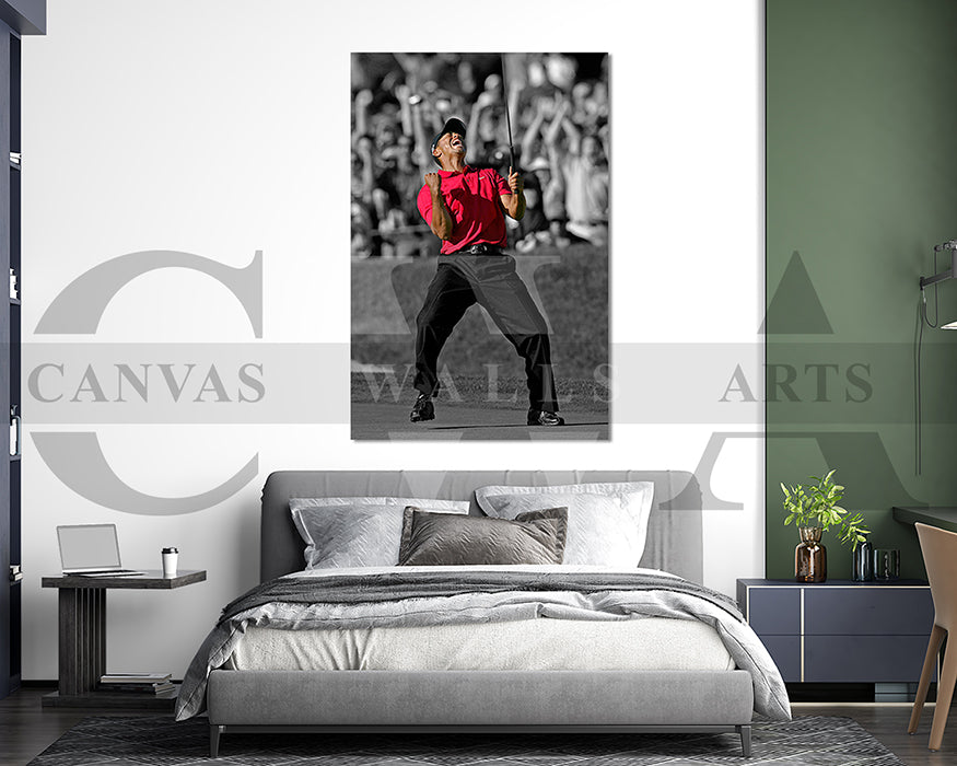 Tiger Woods Canvas Wall Art