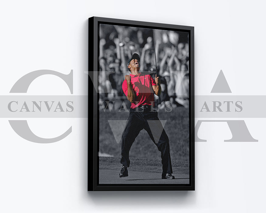 Tiger Woods Canvas Wall Art