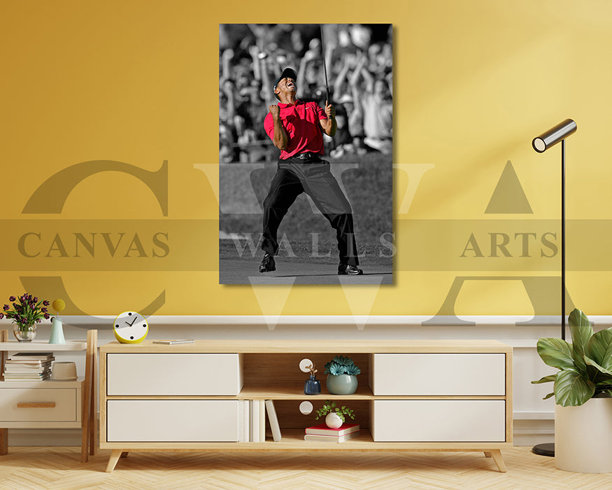Tiger Woods Canvas Wall Art