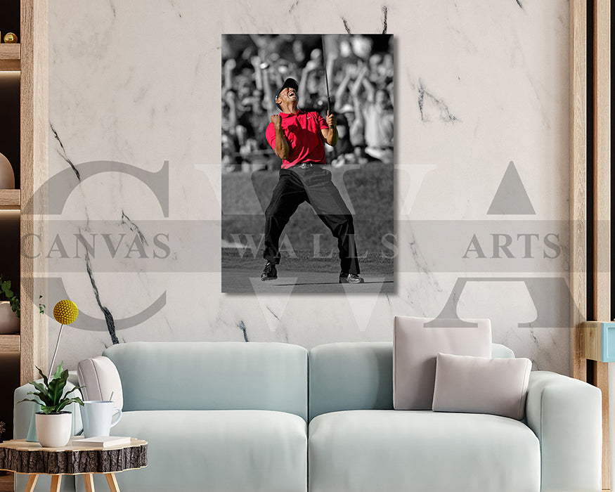 Tiger Woods Canvas Wall Art