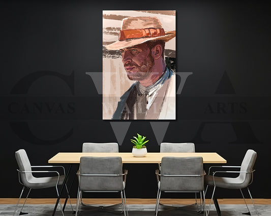 Tom Hardy Canvas Wall Art