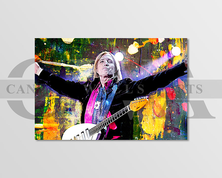 Tom Petty Canvas Wall Art