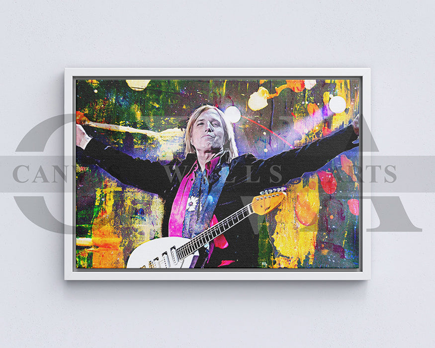 Tom Petty Canvas Wall Art