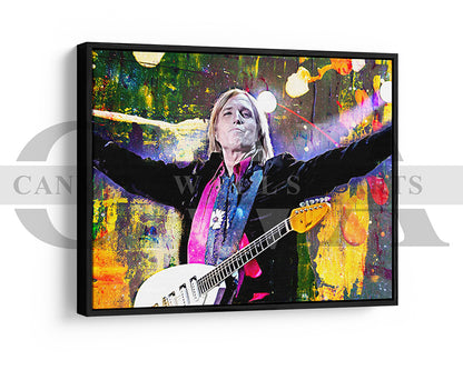 Tom Petty Canvas Wall Art