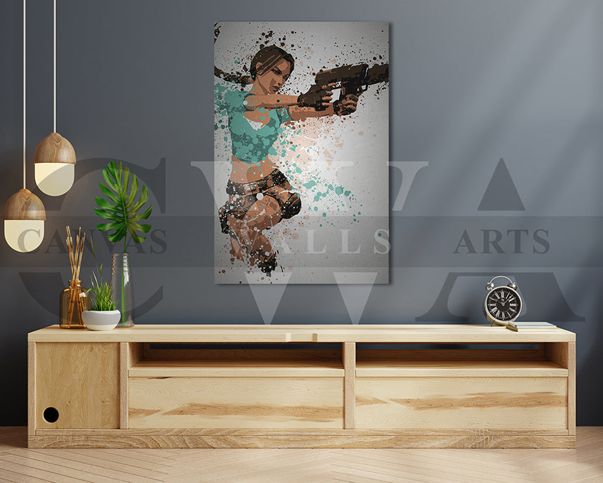 Tomb Raider Canvas Wall Art