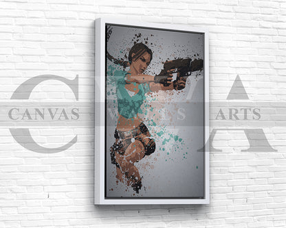 Tomb Raider Canvas Wall Art