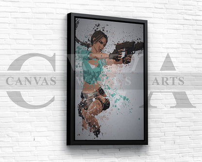 Tomb Raider Canvas Wall Art
