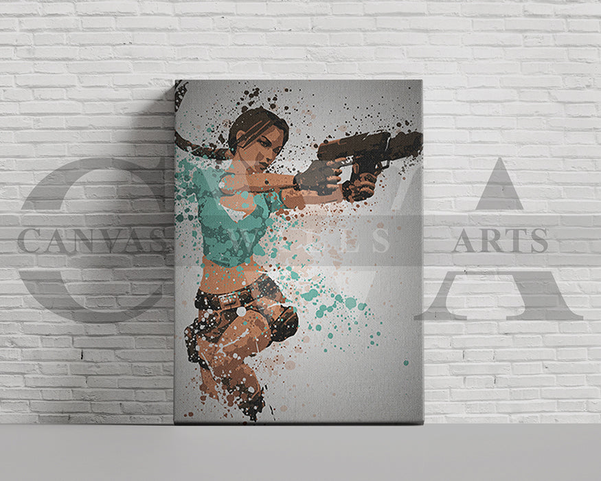 Tomb Raider Canvas Wall Art