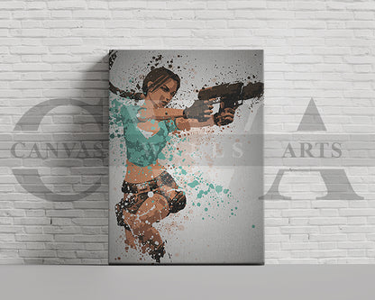Tomb Raider Canvas Wall Art