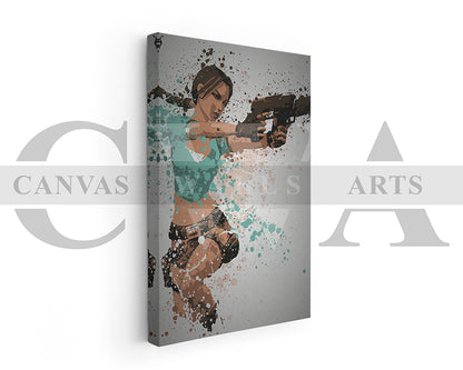 Tomb Raider Canvas Wall Art