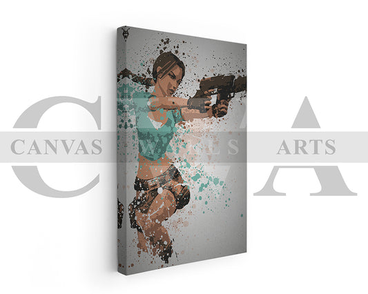 Tomb Raider Canvas Wall Art