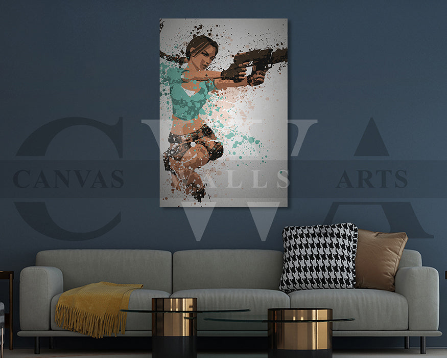 Tomb Raider Canvas Wall Art