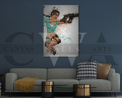 Tomb Raider Canvas Wall Art