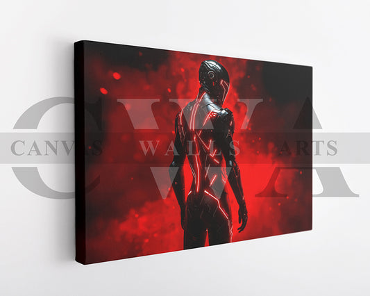 Tron Ares Canvas Wall Art