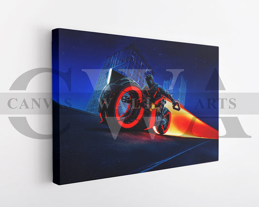 Tron Ares Empire Magazine Canvas Wall Art