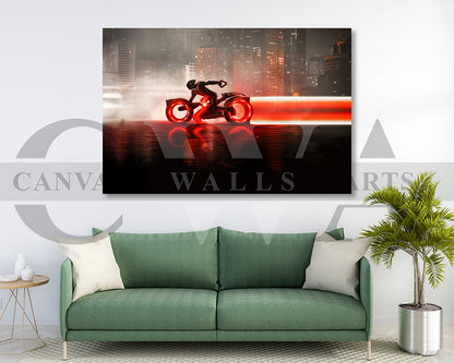 Tron Ares IMAX Canvas Wall Art