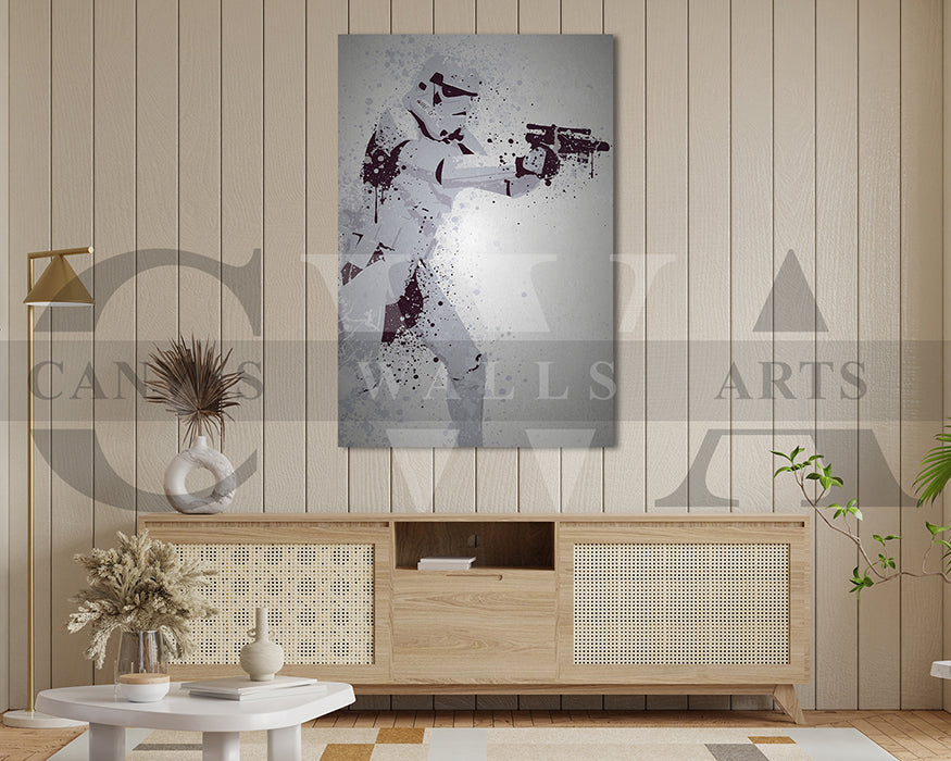Trooper Canvas Wall Art
