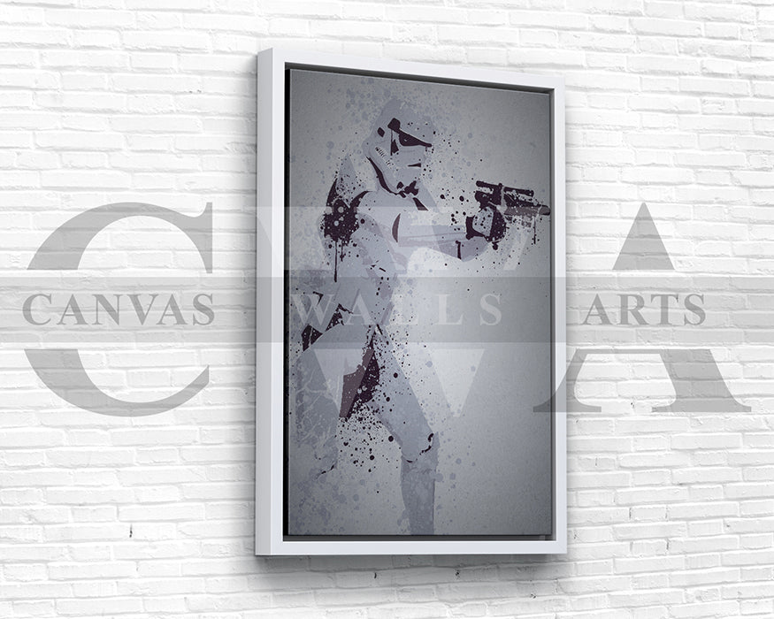 Trooper Canvas Wall Art