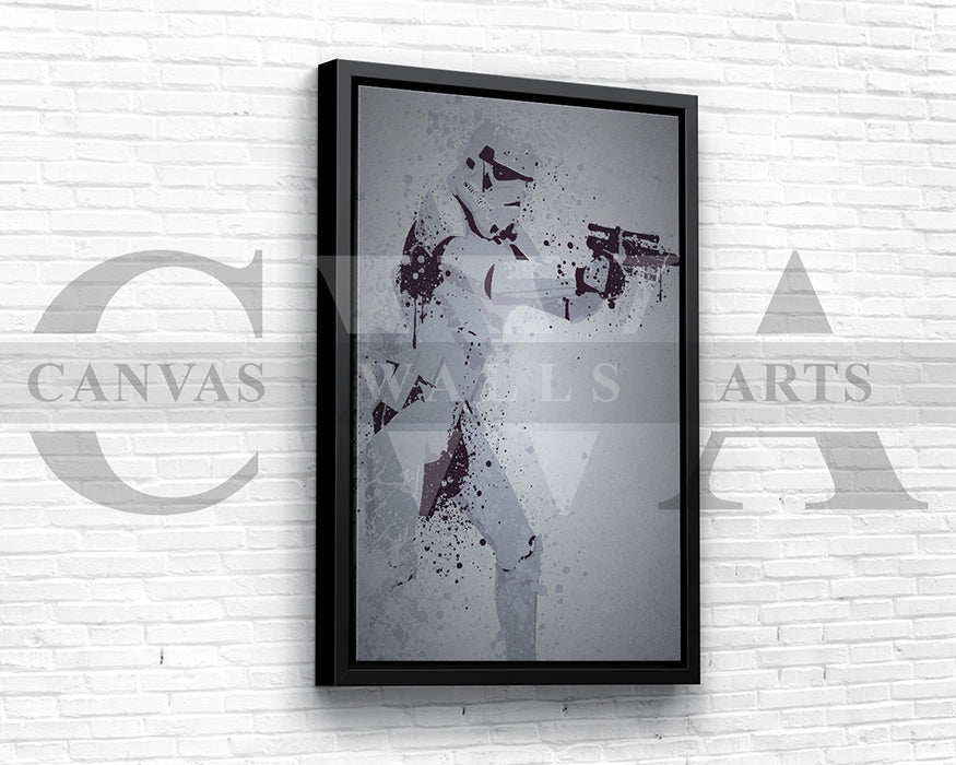 Trooper Canvas Wall Art