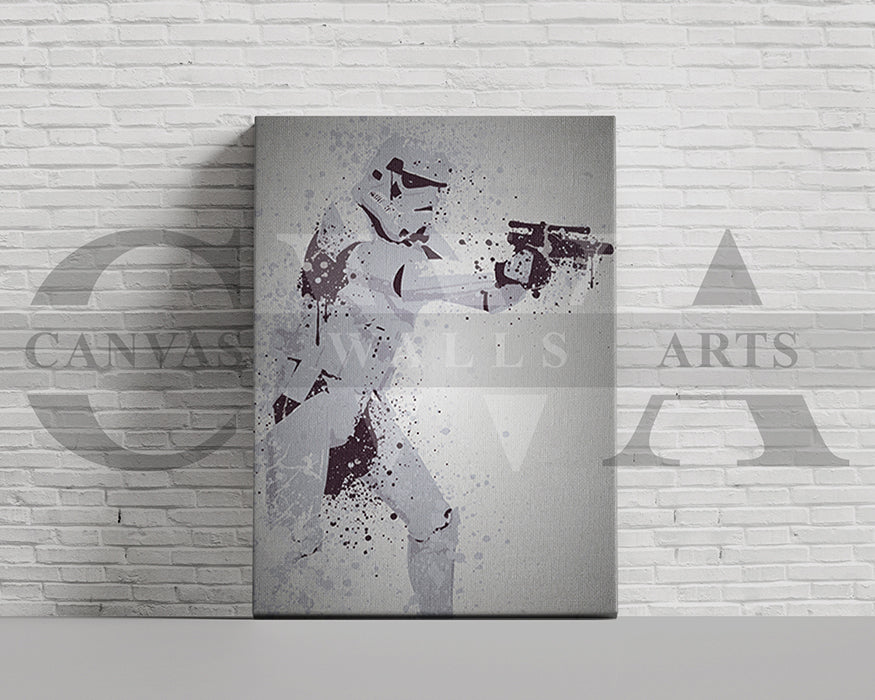 Trooper Canvas Wall Art