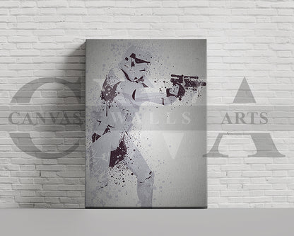 Trooper Canvas Wall Art