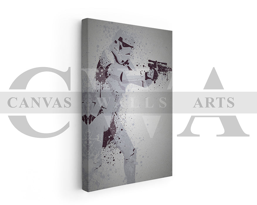 Trooper Canvas Wall Art