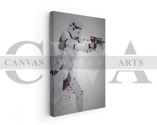 Trooper Canvas Wall Art