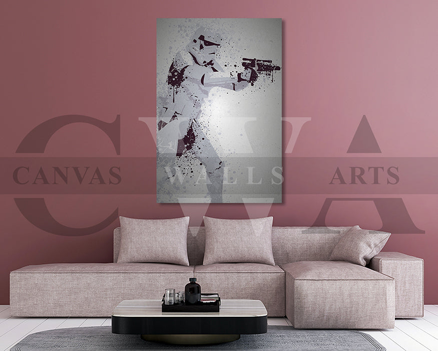 Trooper Canvas Wall Art
