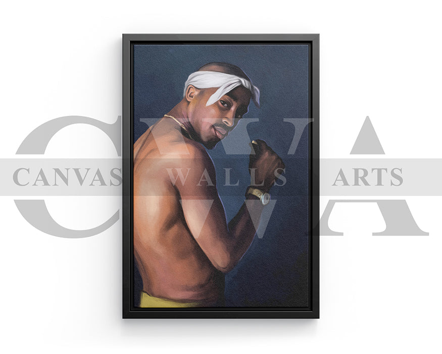 Tupac Shakur Canvas Wall Art