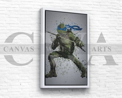 Turtles Leonardo Canvas Wall Art
