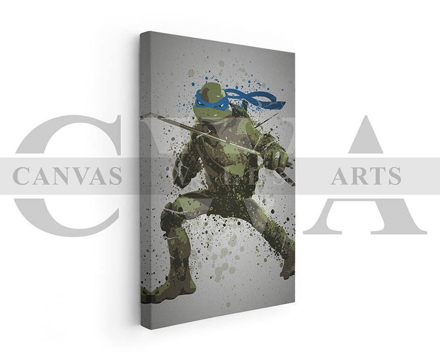 Turtles Leonardo Canvas Wall Art
