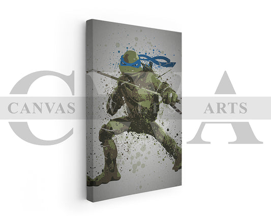 Turtles Leonardo Canvas Wall Art