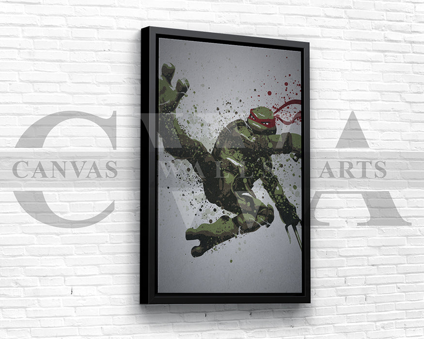 Turtles Raphael Canvas Wall Art