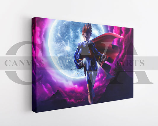 Vegeta Anime Canvas Wall Art