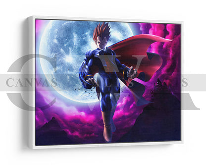 Vegeta Anime Canvas Wall Art
